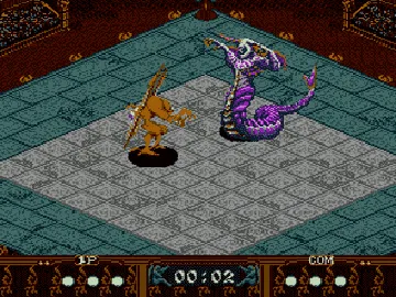 Beast Warriors (Japan) screen shot game playing